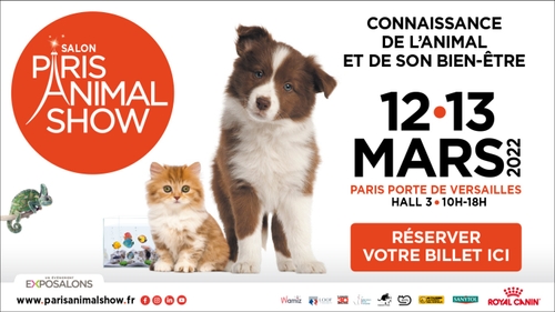 Le Paris Animal Show revient à Paris les 12 et 13 mars !